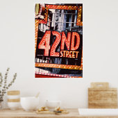 42nd Street, hedendaags poster (Keuken)