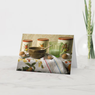 4342 Bowl & Cannisters Carte de fête des mères