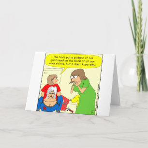 434 cartoon shirt met buttbarst kaart