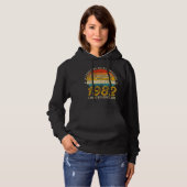 43 jaar oud 1982 Retro Geweldige 43e verjaardag ca Hoodie (Voorkant volledig)