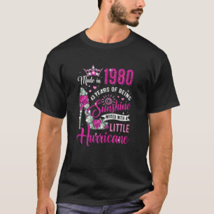 43-jarige vrouwen in 1980 koningin dia t-shirt