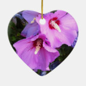 43e bruiloft Jubileum Keramisch Ornament (Achterkant)