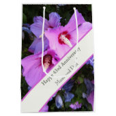 43e bruiloft Jubileum Medium Cadeauzakje (Achterkant)