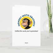 43e carte d'anniversaire pour hommes (Dos)