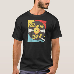 43e verjaardag Vinyl Record 1978 Raglan T-shirt