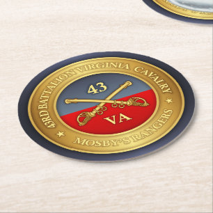 43ste Bataljon, de Cavalerie van Virginia (de Ronde Kartonnen Onderzetter