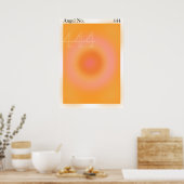444 affiche du numéro d'ange (Cuisine)