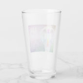 444 Engelennummers Betekenis - Esoterische Geschen Glas (Achterkant)