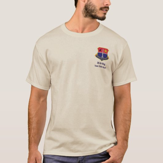 447th T-shirt du groupe de soutien TXSG d'air (Devant)
