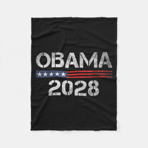 44-48 Obama Voor President '28 2028 4e Juli Fleece Deken