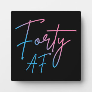 44 AF II - Birthday Gift Fotoplaat