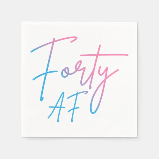 44 AF II - Birthday Gift Servet (Voorkant)