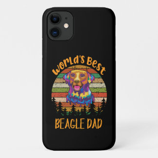 44 beste Beagle-vader ter wereld iPhone 11 Hoesje