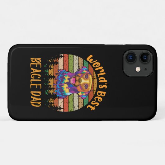 44 beste Beagle-vader ter wereld Case-Mate iPhone Case (Achterkant (horizontaal))