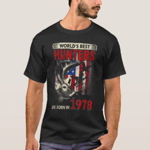 44-jarige baarmoeder geboren in 1978 44e geboorted t-shirt