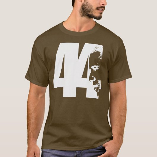 "44" lange hoes t-shirt (Voorkant)