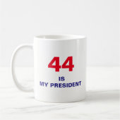 44 Obama Mug (Gauche)