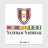 44e medisch brigade Vietnam Veteraan Sticker (Vel)