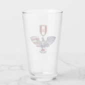 44e medische brigade "Dragon Medics" Eagle Glas (Achterkant)