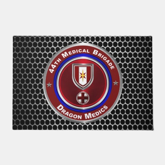 44e medische brigade drakengeneesmiddelen deurmat (Voorkant)
