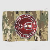 44e medische brigade golfhanddoek (Horizontaal)