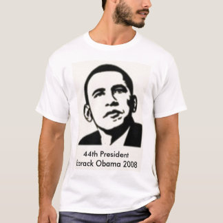44e President Barack Obama 2008 T-shirt