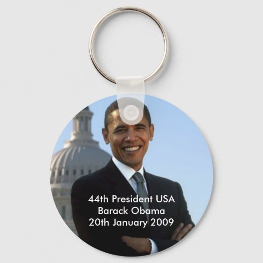 44e President VS 2009 Sleutelhanger (Voorkant)