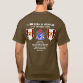 44e T-shirt van de medische brigade (Achterkant)