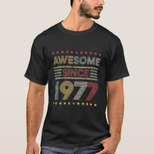44e verjaardag Decoraties Geweldige sinds 1977 44  T-shirt