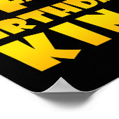 44e verjaardag Gift voor 44 jaar oude verjaardag k Poster (Hoek)