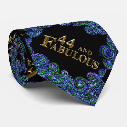 44e verjaardag stropdas (Opgerold)