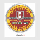 44e Veteraan van het Storm van de woestijn van de Sticker (Vel)