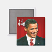 44ème Président Barack Obama Magnet (Recto/Verso)