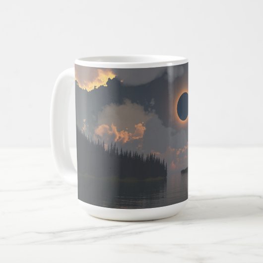 44oz mug with "eclipse" image (Devant gauche)