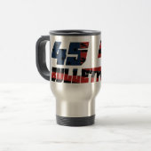 4547 Mug de voyage en argent résistant aux balles (Devant gauche)