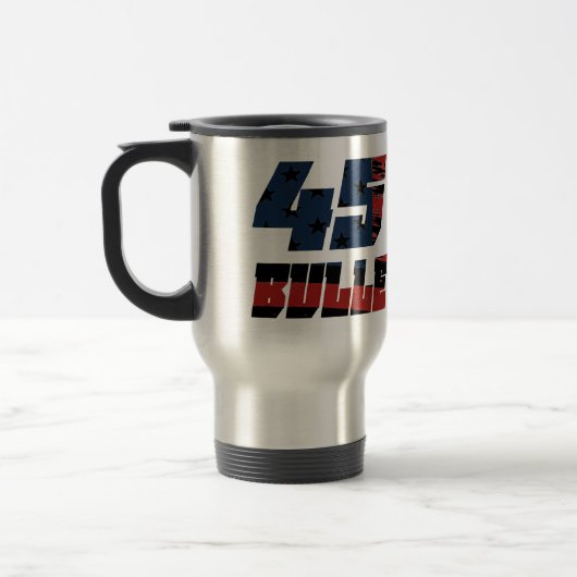 4547 Mug de voyage en argent résistant aux balles (Gauche)