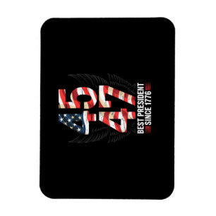 45 47 Beste President Sinds 1776 Patriotisch Magneet