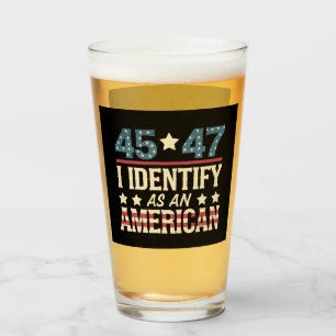45 47 Ik Identificeer Als Een Amerikaanse Vlag Tru Glas