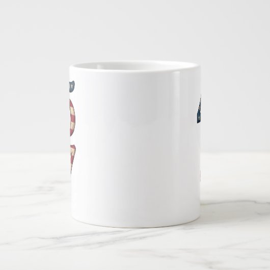 45-47 president Trump Extra Grote Beker (Voorkant)