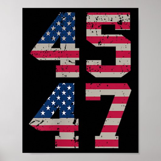45 47 Trump betere dekking dan 5g t Poster (Voorkant)