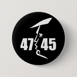 45 47 Trump Ronde Button 5,7 Cm