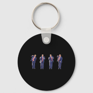 45 Dance Donald Trump 47e President Trump Sleutelhanger