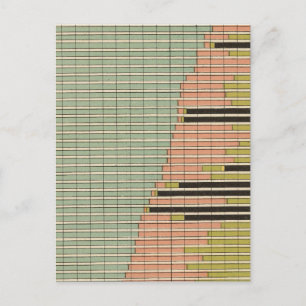 45 Groenten mannelijke populatie 1900 Briefkaart