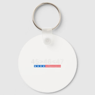 45 is groter dan 46 sleutelhanger