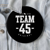 45 jaar - 45e verjaardag Funny Gift Ronde Button 6,0 Cm (In situ)