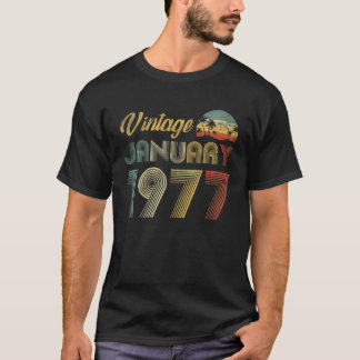 45 jaar Old Gifts  1977 Limited Edition 45T T-shirt