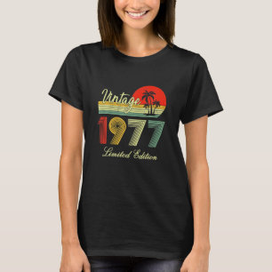 45 jaar Old Gifts 1977 Limited Edition T-shirt