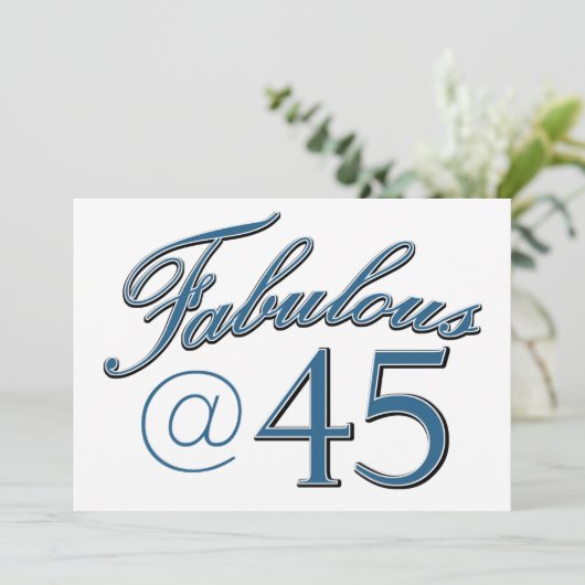 45 jaar oude design (Staand voorkant)