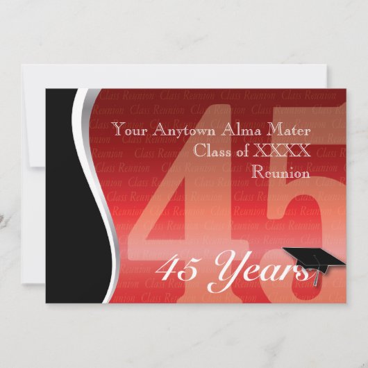  45-jarige vakbond kaart (Voorkant)