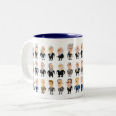 45 présidents iotacons mug (Devant gauche)